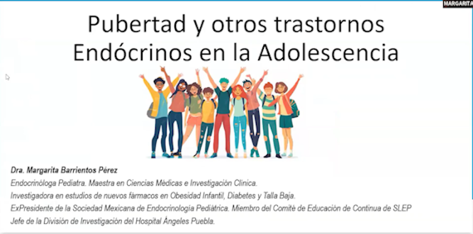 Pubertad y otros trastornos endócrinos en la Adolescencia